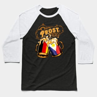 Oktoberfest Wiesn Prost Deutschland - Philippines Tshirt Baseball T-Shirt